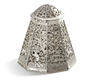 AN INDIAN SILVER INCENSE BURNER, 19TH CENTURY