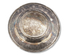 A PERSIAN SILVER PLATE, 19TH CENTURY