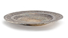 A PERSIAN SILVER PLATE, 19TH CENTURY