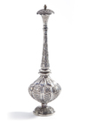 AN INDIAN SILVER ROSE WATER SPRINKLER, 19TH CENTURY