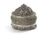 AN OTTOMAN SILVER BOX, 19TH CENTURY