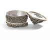 AN OTTOMAN SILVER BOX, 19TH CENTURY