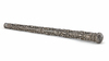 AN INDIAN SILVER HANDLE, 19TH CENTURY
