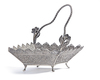 AN OTTOMAN SILVER FILIGREE BASKET, 19TH CENTURY
