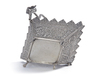 AN OTTOMAN SILVER FILIGREE BASKET, 19TH CENTURY