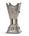 A SILVER INCENSE BURNER, SAUDI ARABIA, 20TH CENTURY