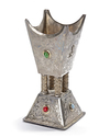 A SILVER INCENSE BURNER, SAUDI ARABIA, 20TH CENTURY