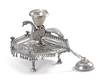 A SILVER BURNER, INDIA, 19TH CENTURY