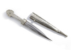 AN OTTOMAN SILVER AND NIELLO DAGGER, 19TH CENTURY
