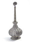AN INDIAN SILVER ROSE WATER SPRINKLER, 19TH CENTURY