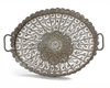 AN INDIAN SILVER FILIGREE TRAY, 19TH CENTURY