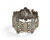 AN OTTOMAN SILVER BRACELET, 19TH CENTURY