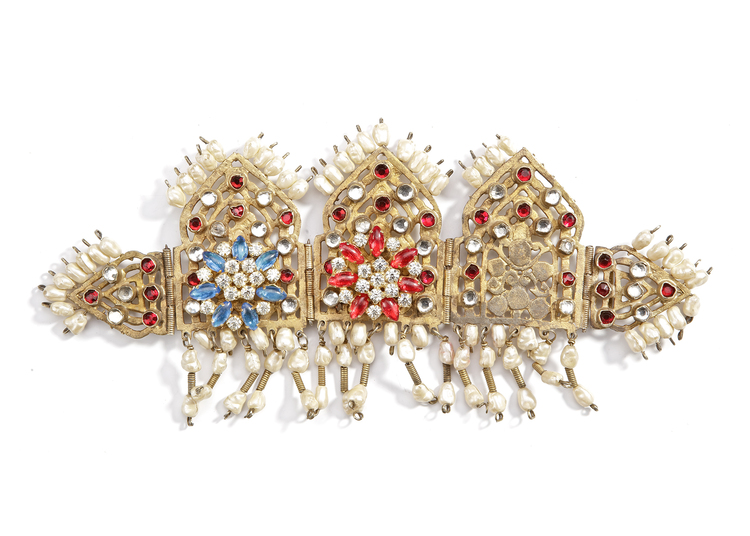 A SILVER CROWN, NORTH AFICA, 19TH CENTURY
