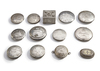A COLLECTION OF SEVENTEEN ISLAMIC SILVER BOXES, 19TH CENTURY