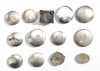 A COLLECTION OF SEVENTEEN ISLAMIC SILVER BOXES, 19TH CENTURY