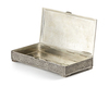 A PERSIAN SILVER BOX, 19TH CENTURY