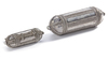 TWO SILVER AMULET TUBES – YEMEN, 19TH CENTURY