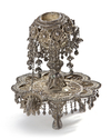 OTTOMAN SILVER FILIGREE WITH BIRD FINIAL – 19TH CENTURY