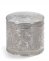 A SILVER BOX, PERSIA, 19TH CENTURY