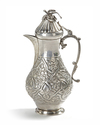 AN OTTOMAN SILVER JUG, 19TH CENTURY