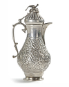 AN OTTOMAN SILVER JUG, 19TH CENTURY