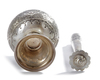 A PERSIAN SILVER ROSE WATER SPRINKLER, 19TH CENTURY