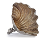 A MALAY SILVER CUP IN THE FORM OF A SHELL, 19TH CENTURY