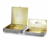 TWO PERSIAN SILVER BOXES, 20TH CENTURY