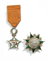 TWO NORTH AFRICAN MEDALLIONS, EARLY 20TH CENTURY