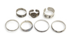 SEVEN SILVER BRACELETS, IRAQ, EARLY 20TH CENTURY