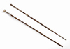 TWO SILVER-MOUNTED CANES, IRAQ, 20TH CENTURY