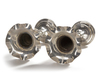 A PAIR OF SILVER VASES, IRAQ, EARLY 20TH CENTURY