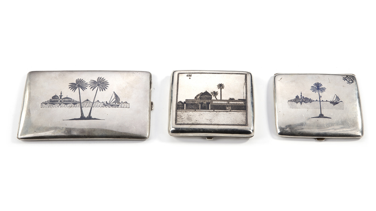 THREE SILVER BOXES, IRAQ – EARLY 20TH CENTURY
