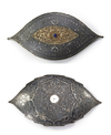 GILT-SILVER NIELLO BUCKLES – THAILAND, 19TH CENTURY