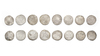 ABBASID, TEMP. AL-MUQTADIR (295–320 AH/ 908–932AD), EIGHT SILVER DIRHAMS, DATED