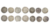 ABBASID, TEMP. AL-MUKTAFI (289–295 AH/902–908AD) AND AL-MUQTADIR (295–320 AH/ 908–932AD), SEVEN SILVER DIRHAMS, DATED