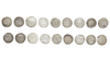 ABBASID, TEMP. HARUN AL-RASHID (170–193 AH/ 786–809AD), NINE SILVER DIRHAMS, DATED
