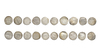ABBASID, TEMP. HARUN AL-RASHID (170–193 AH/ 786–809AD), TEN SILVER DIRHAMS, DATED
