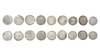 ABBASID, TEMP. HARUN AL-RASHID (170–193 AH/ 786–809AD), NINE SILVER DIRHAMS, DATED