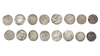ABBASID, TEMP. AL-AMIN (193–198AH/ 809–813AD), EIGHT SILVER DIRHAMS, DATED