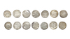 ABBASID, TEMP. AL-AMIN (193–198AH/ 808–813AD), SEVEN SILVER DIRHAMS, DATED