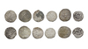 BAHRI MAMLUK, DIFFERENT RULERS, SIX SILVER COINS, DATED
