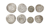 SAFFARID, DIFFERENT RULERS, FOUR SILVER COINS, DATED