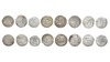 UMAYYAD, TEMP. WALID BIN ABD AL-MALIK (86–96AH / 705–715AD) AND SULIMAN BIN ABD AL-MALIK (96–99 AH / 715–717AD), EIGHT SILVER DIRHAMS, DATED.