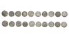 RASULID SULTANS OF YEMEN, TEMP. AL-MUZAFFAR SHAMS AL-DIN (647–694AH/1249–1295AD), TEN SILVER DIRHAMS