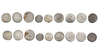 ILLKHANID DYNASTY, ÖLJAITU(703–716AH/ 1304–1316AD), NINE SILVER DIRHAMS, DATED