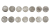 SAFAVID, TEMP. SULTAN HUSAYN(1105–1135 AH/1694–1722AD), SEVEN SILVER COINS, DATED