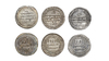 TAHIRID RULERS OF KHURASAN (206–259AH/ 821–873AD), THREE SILVER DIRHAMS, DATED