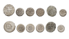 AFSHARID, TEMP. NADER SHAH AFSHAR(1148–1160AH/ 1736–1747AD), FIVE SILVER COINS, DATED