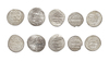 ILLKHANID, ABU SA'ID BAHADUR KHAN (716–736 AH/1316–1335AD), FIVE SILVER DIRHAMS, DATED